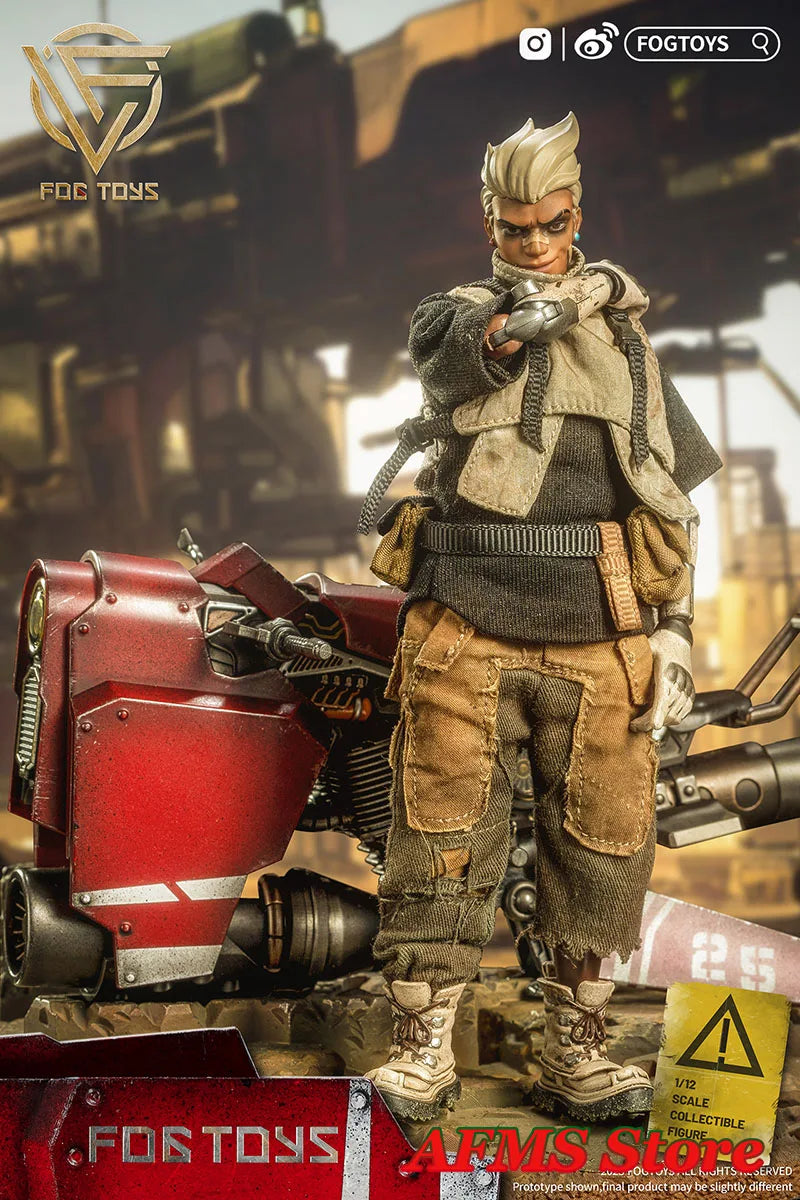 IN STOCK FOGTOYS EA01 1/12 Men Soldier Fantasy 26 Series Harajuku Locomotive Boy 16Cm Full Set Action Figure Body Best Collectio