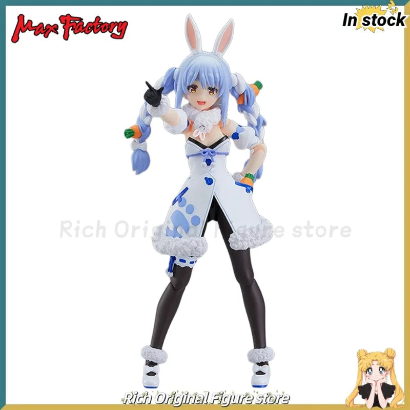 【In Stock】Original Max Factory Figma#529 Hololive Usada Pekora Anime Action Figure Toys Model