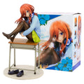 19cm Anime The Quintessential Quintuplets Gotoubun no Hanayome Nakano Miku 1/8 Action Figure Model School Uniform Toys