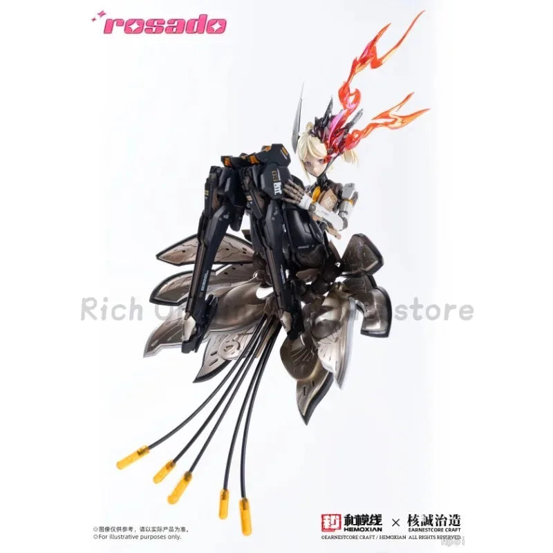 【In stock】Original HEMOXIAN KROTE Rosa Plan Star Flower • Lily--MK3 Plastic Assembly Anime 1/10 Action Figure Model Toy