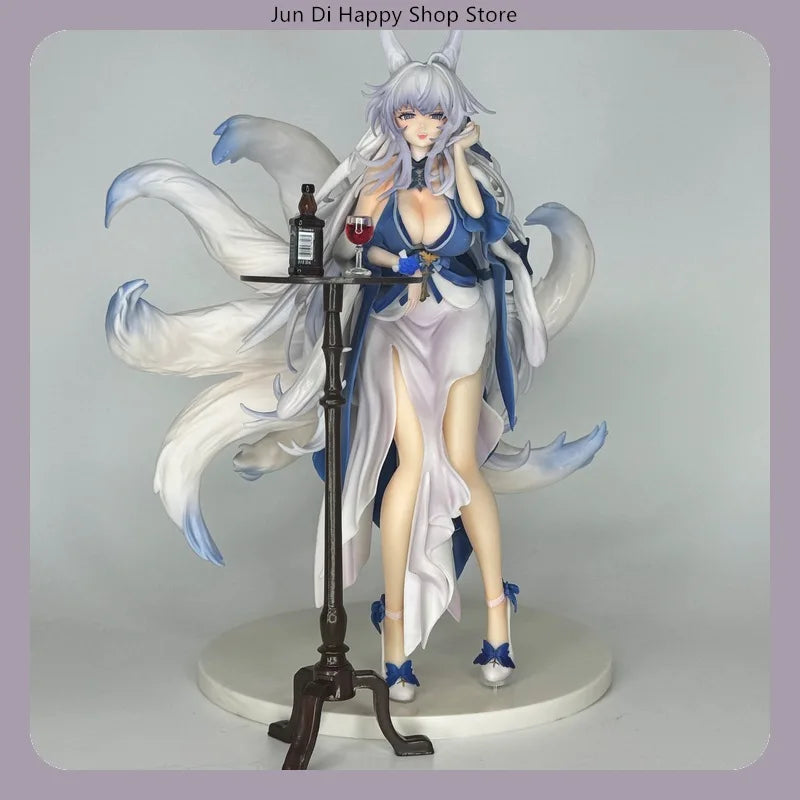 Azur Lane Shinano Tsukuyomi Ten Nights Dress Anime Figure Model Statue Collectible Desktop Decoration Ornament Gift for Fans