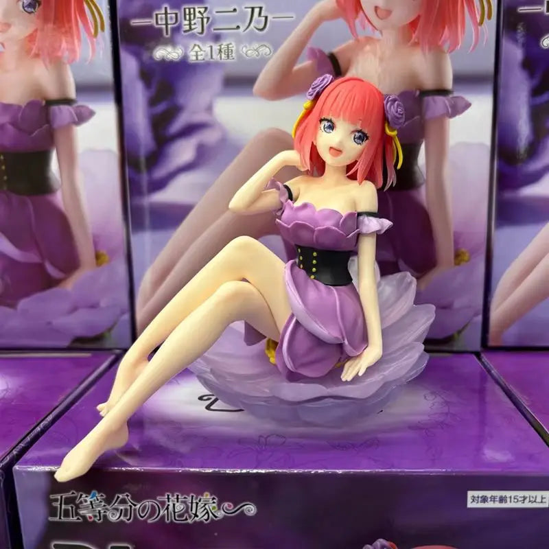 In Stock Genuine Furyu Bloo-Me! The Quintessential Quintuplets Nakano Ichika Nino Miku Yotsuba Itsuki Pvc Anime Action Figures