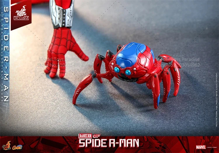 Original HotToys CMS010 1/6 Collectible Toys Spider Man Limited Edition Super Hero Soldier 12inch Action Figure Model Gifts