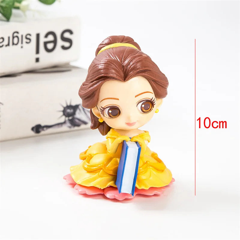 Q Posket Beauty and the Beast Toys Belle  PVC Princess Figures Action Collectible Model Toy  for children gift