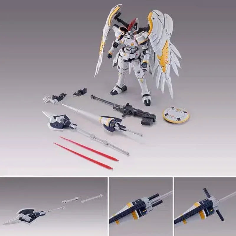 Gundam BANDAI PB Limit MG 1/100 OZ-00MS Multi Tallgeese Fluegel EW Gundam W Assembly Model Kit Action Toy Figures Christmas Gift