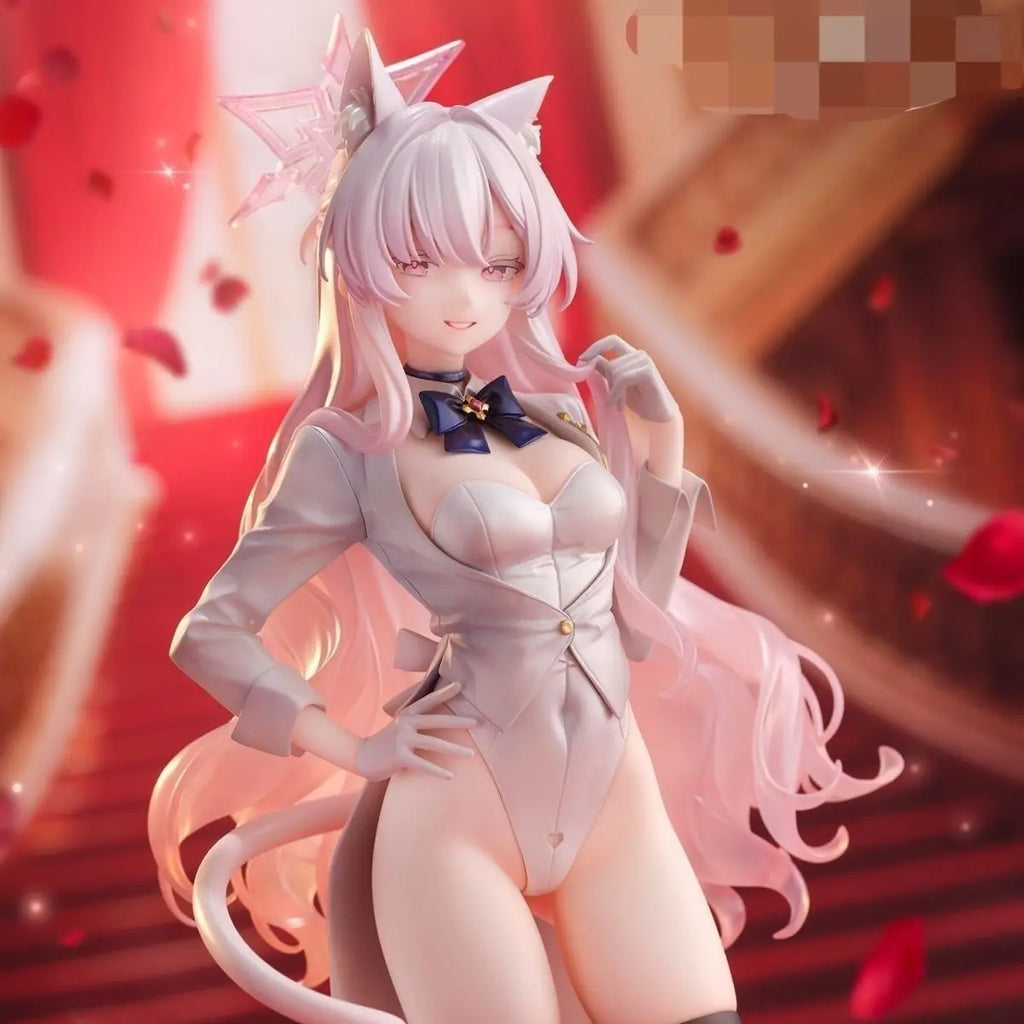 26CM Blue Archive Kiyoshi Akira Cat Ear Thief Beautiful Girl Anime Handmade Action Figures Desktop Case Decoration Ornament Gift