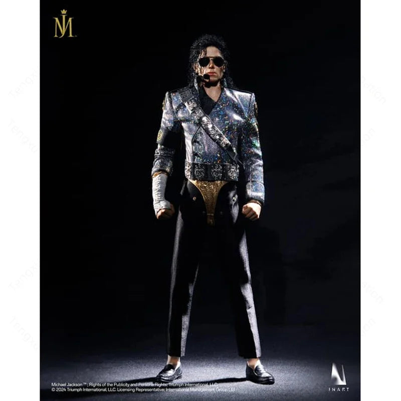 INART Studio A012 Michael Jackson MJ 1/6 Rooted Hair Deluxe Version in Stock Anime Action Collection Figures Model Toys