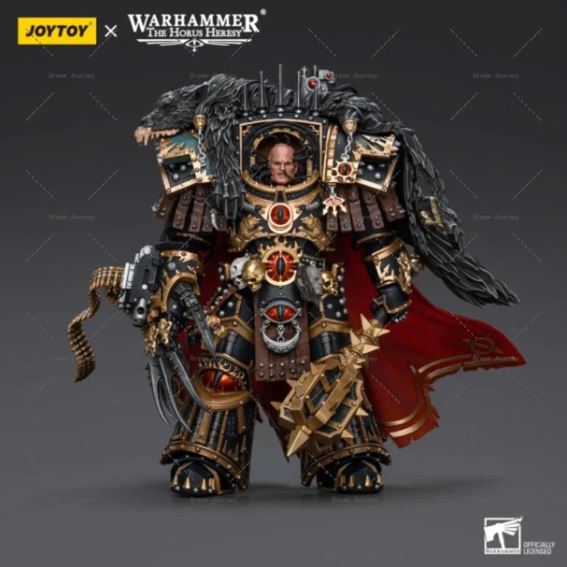 In stock JOYTOY Warhammer 40k  Sons of Horus Warmaster Horus Primarch of the XVIth Legion  1/18 Action figures Toy collection