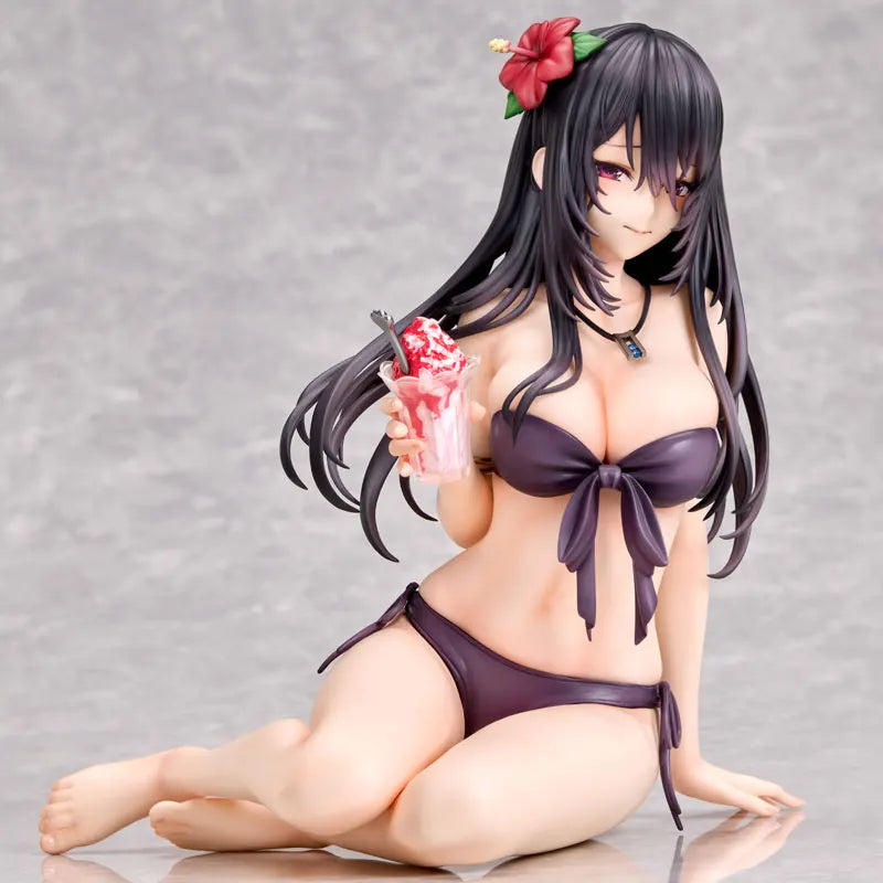 Shy Girls in Love Kasane Minazumi Swimsuit Sexy Anime Girl Figure Hanikami Kanojo wa Koi wo Suru Action Figure Model Doll Toys