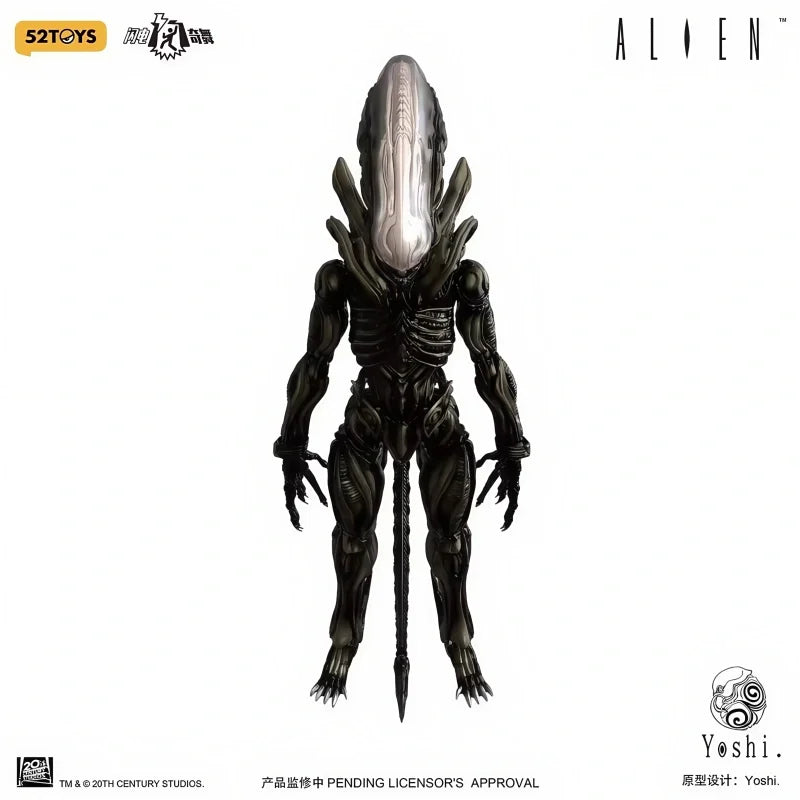 In Stock 52 toys 1/12 Lightning Dance Yoshi Alien Action Figure Articulated Collection Alien Xenomorph Super Movable Model Ship