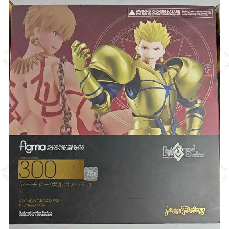 Original Max Factory Figma 300 Fate/Grand Order Archer Gilgamesh In Stock Anime Action Collection Figures Model Toys