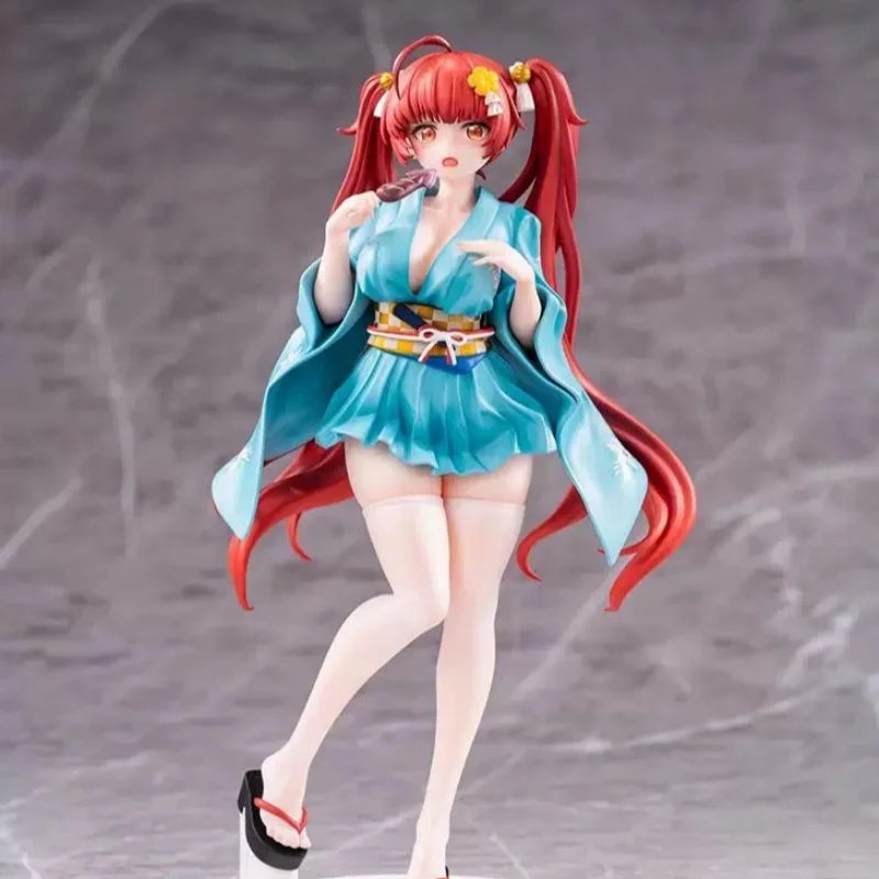 Original Genuine Animester Azur Lane 24cm Uss Honolulu Anime Action Collection Ornaments Figure Toys Birthday Gift Glazovin