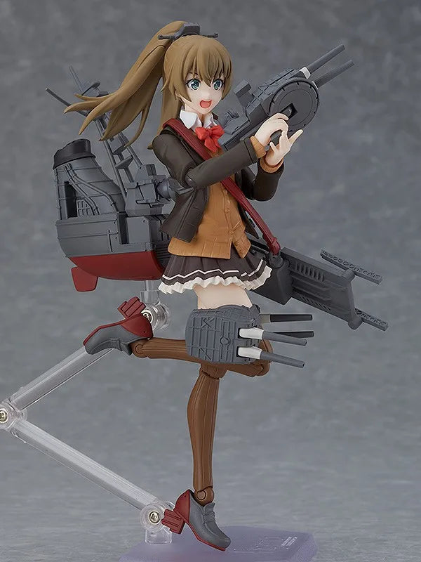 Original Max Factory Figma#423 Fleet Collection Kumano Anime Figure Model Toy Gift Collection