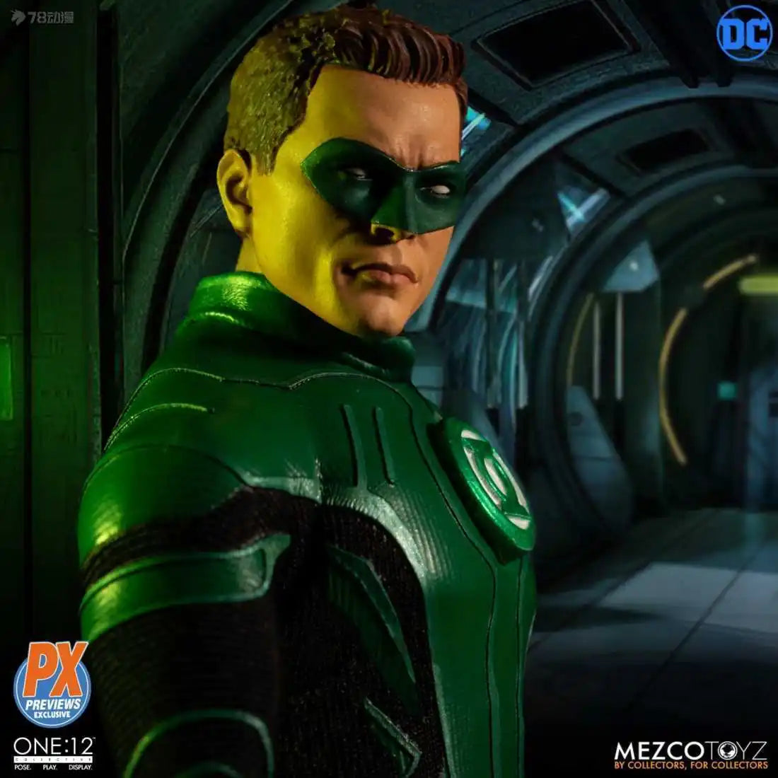 Mezco Toyz Original 1/12 Movable Doll Collective Series Comics Green Lantern HAL Jordan Action Figure Model Toys Gifts for Boys