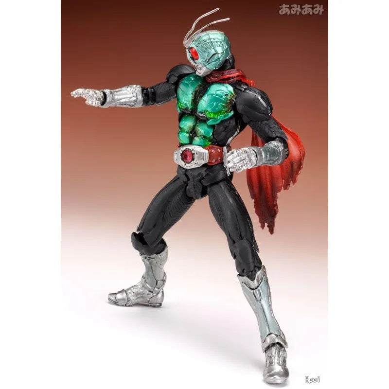 Bandai Original S. I.C. Finished Product Movable Doll Kamen Rider Anime Kamen Rider New No.1 Toys Model Festival Gift for Boys