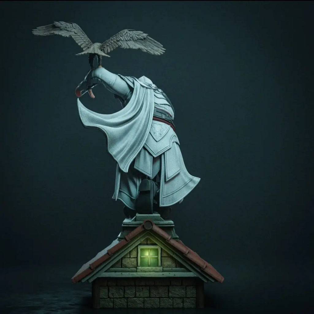 3D Printed Resin Models Creed Assassinator Aegio High-precision Mold Toy Painting Practice Ornaments