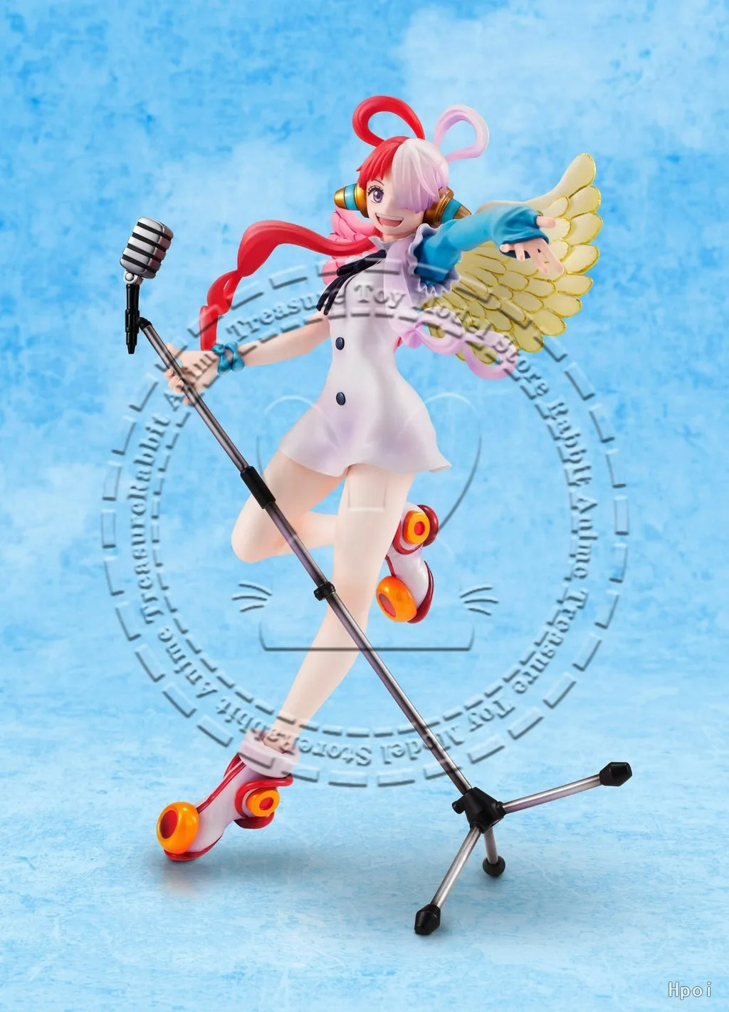 In Stock Original Genuine MegaHouse Red Uta  PVC ABS Anime Statue Figure Model Collectible Gift Decoration Showpiece