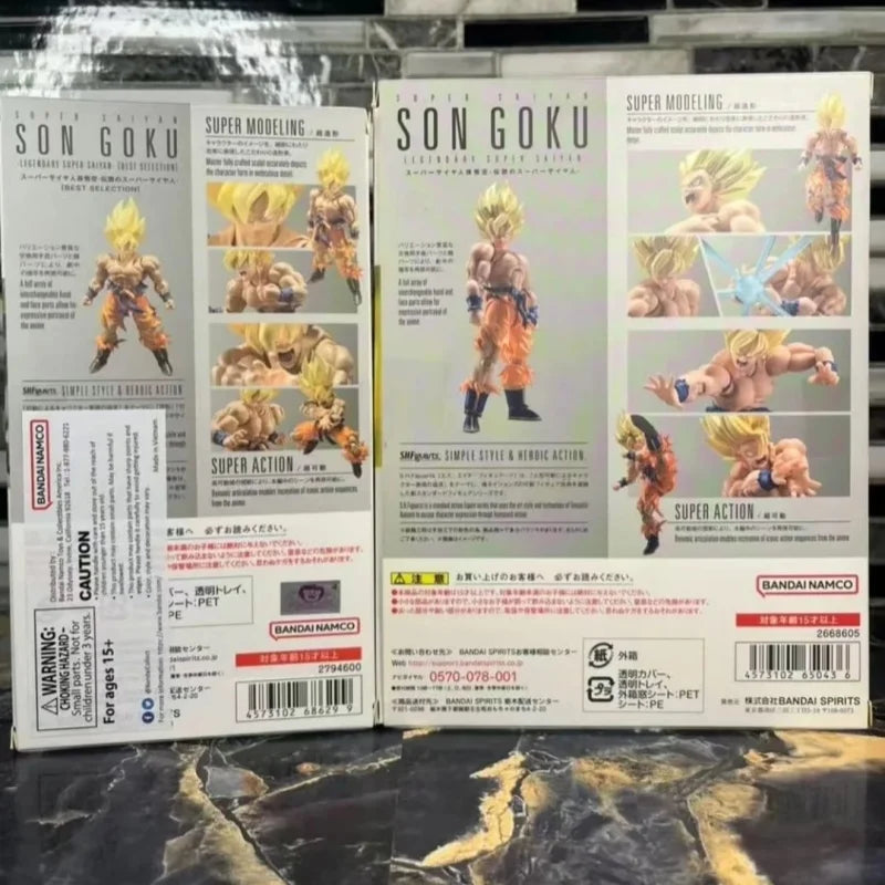 17cm Dragon Ball Anime Figures Movable Shf 3.0 Son Goku Action Figure Statue Model Doll Collection Toys Birthday Gift