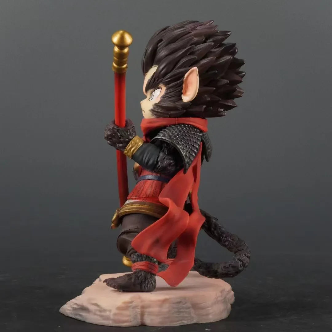 16CM Black Myth:Wukong Figures Wukong Anime Figure Q Version Figurine Pvc Gk Statue Models Dolls  Action Figurine Toys Gifts
