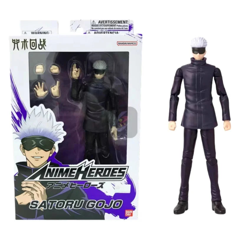 Hot 17cm Bandai Original Jujutsu Kaisen Action Figure Gojou Satoru  Itadori Yuji Fushiguro Megumi Action Anime Birthday Gift Toy