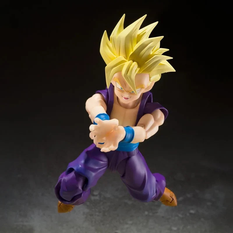 Low price In Stock BANDAI Original Box S.H.Figuarts DRAGON BALL SUPER SAIYAN SON GOHAN SHF Action Figure Model Toy Gift for Kids