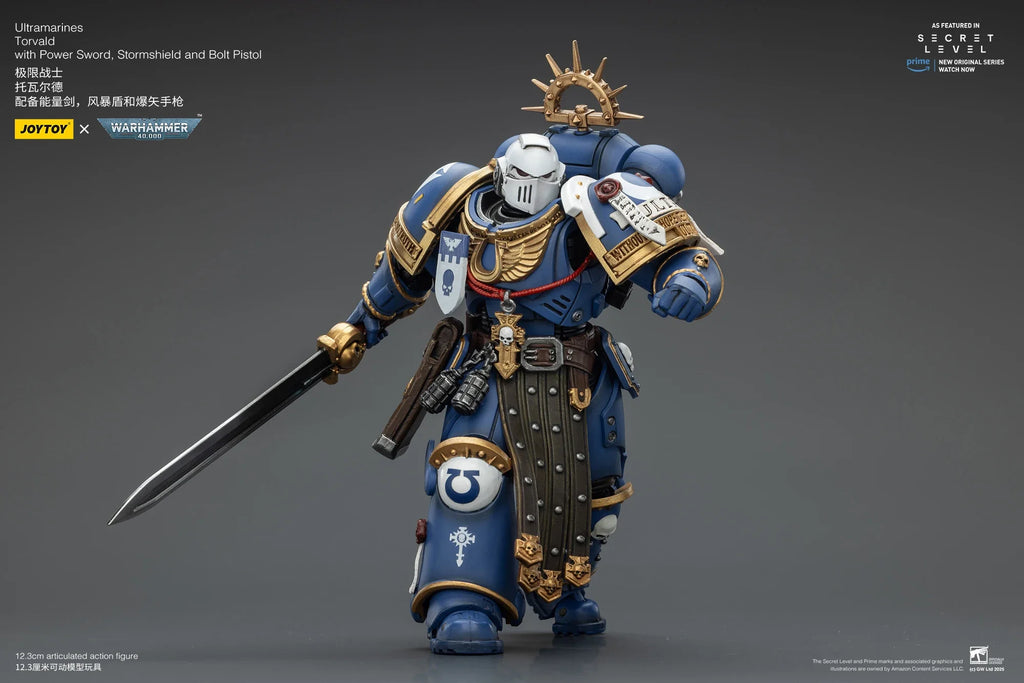 New Product: JOYTOY "Warhammer 40K" Ultramarines Titus Metaurus Torvald Brand-new Articulated Figure Models