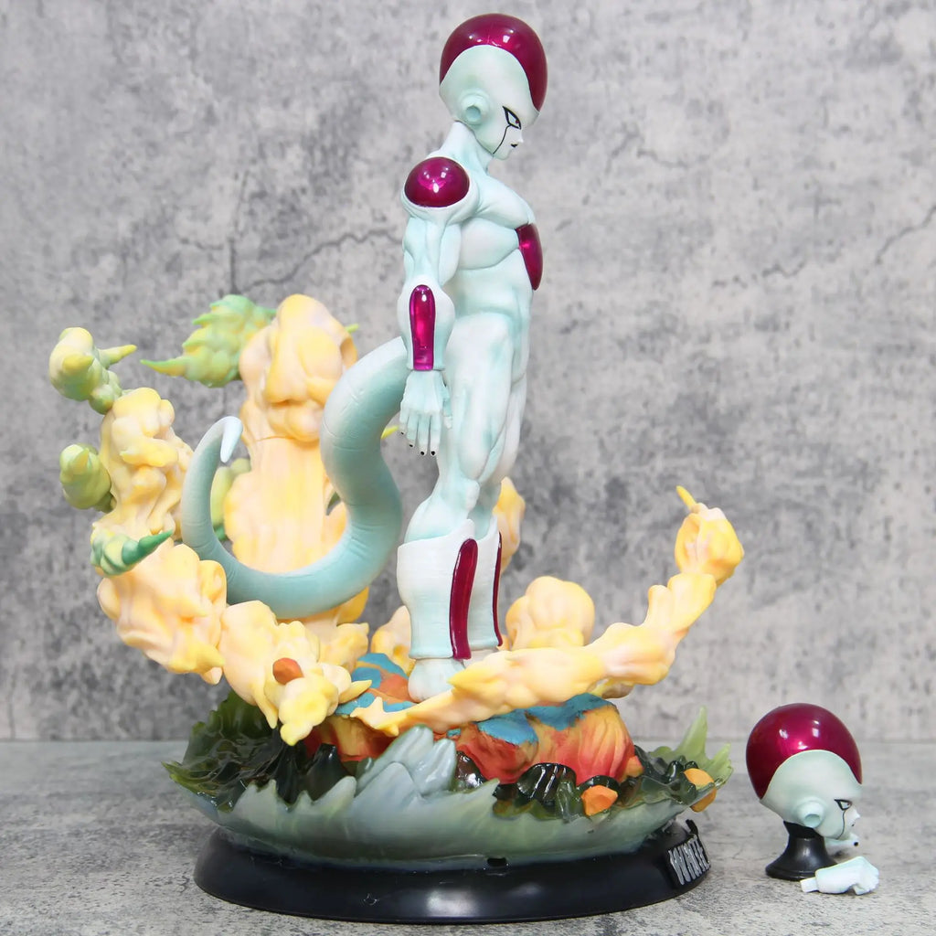 31cm New Dragon Ball Anime Figure Frieza Peripheral PVC Model Scene Statue Collect Decoration Ornaments Kids Birthday Gifts Toys