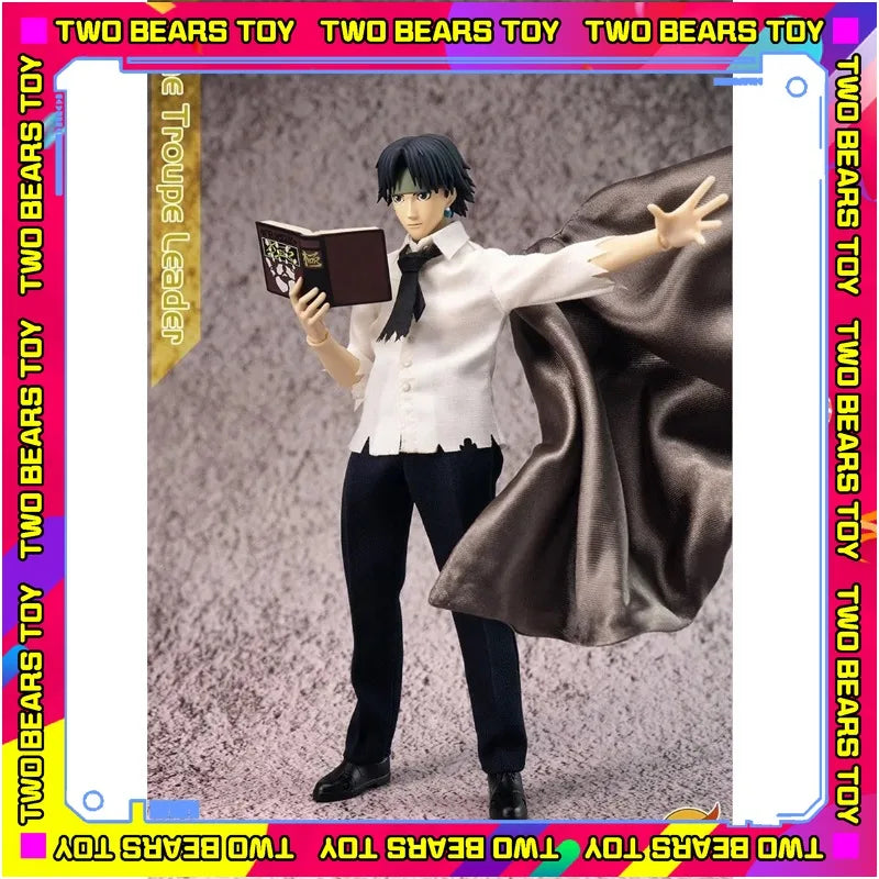 SoloWingStudio 1/12 HUNTERxHUNTER Phantom Troupe The Troupe Leader Chrollo Lucilfer PVC Anime Action Figures Model Toy