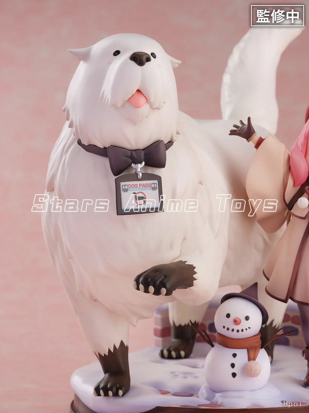 Original SSF SPY×FAMILY CODE: White ANYA FORGER and BOND FORGER 1/7 Ornaments Anime Figures Toy