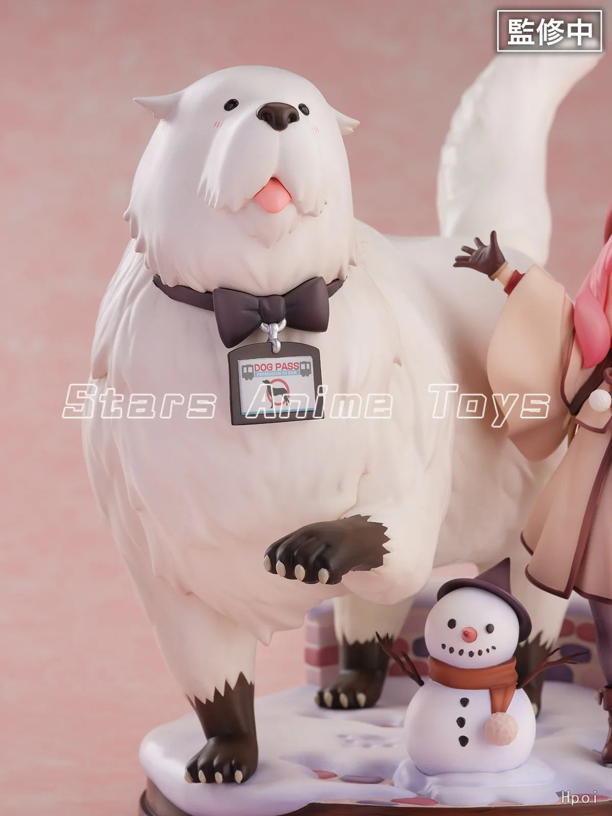 Original SSF SPY×FAMILY CODE: White ANYA FORGER and BOND FORGER 1/7 Ornaments Anime Figures Toy