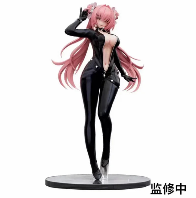 YunYiYun Original Miss Riko Tight Agent Suit 1/6 Scale Anime Character PVC Collectible Figure Model Gift for Fans