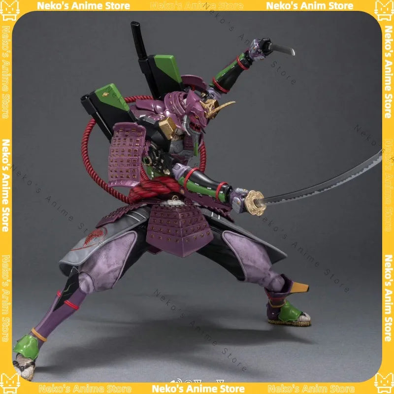 【In Stock】Sentinel Riobot Musha Evangelion Unit-01 General-Purpose Humanoid Battle  Action Figure Anime Model Desktop Doll Gift