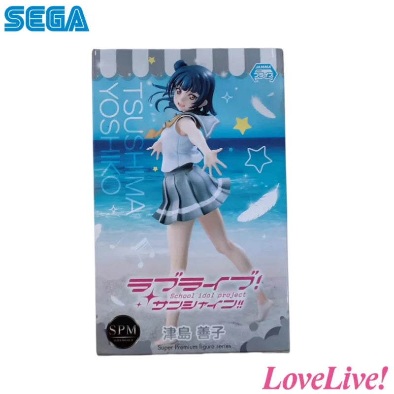 In Stock Sega Original Lovelive! Tsushima Yoshiko Action Figure Model Doll Brand New Boxed Toys Model Garage Collectible