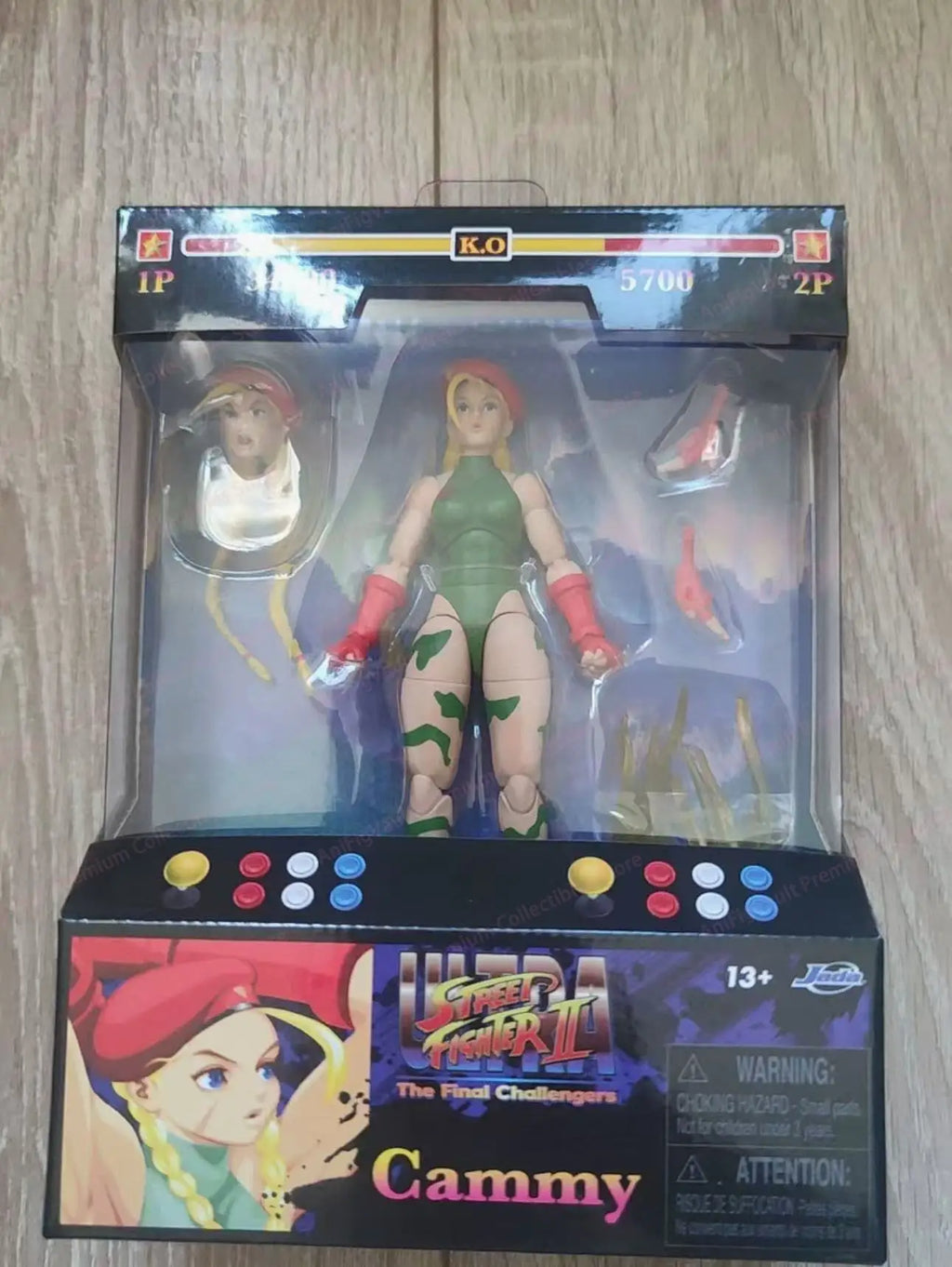 JADA Street Fighter 1/12 JADA Action Deejay Figure Toy Figure