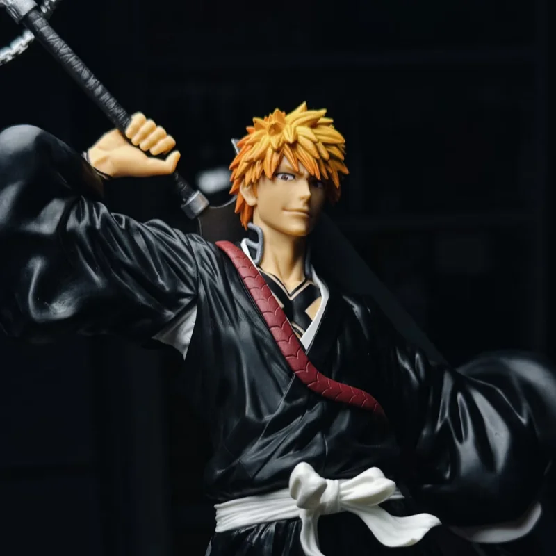 New In Stock Bandai Genuine BANPRESTO Grandista BLEACH Kurosaki Ichigo Anime Action Figure Collectible Model Toy Ornaments Gifts