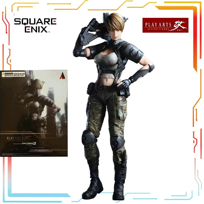 SQUARE ENIX  PLAY ARTS modified Finished movable doll Apple Nuclear War Chronicles Anime Action Figure Model Toys Gifts For boys