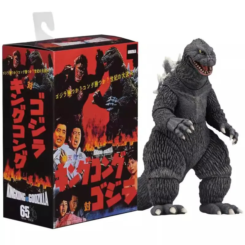 16CM Godzilla Figure Godzilla 1962 King Of The Monster Movie NECA Figure Model Dinosaur Collection Toys Gifts