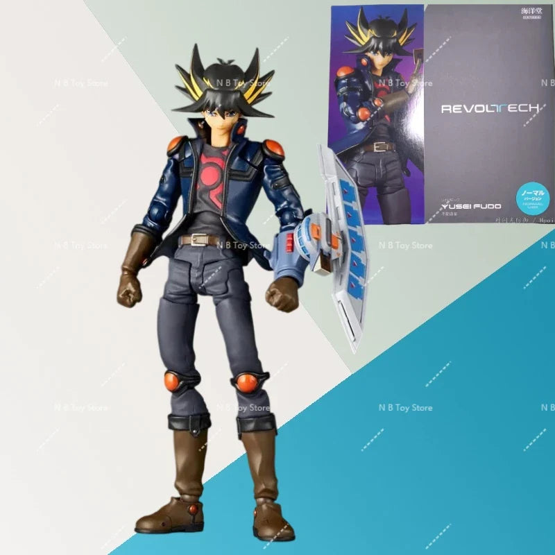 Figure of Kaiyodo Action Revoltech, Model of The Original Yusei Fudom, Gi Oh 5d, 100% in Stock