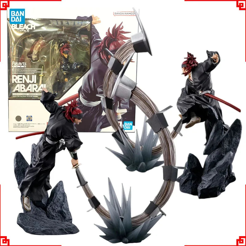 Bandai Bleach Anime Figure Figuarts ZERO Abarai Renji Collectibles Model Action Figures Ornaments Toys For Boys Gift