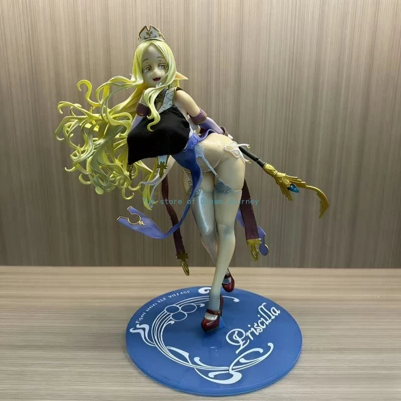 In stock and in stock, brand new Elf Village 4th Villager Priest Priscilla Beautiful Girl Model Figure Collection Gift