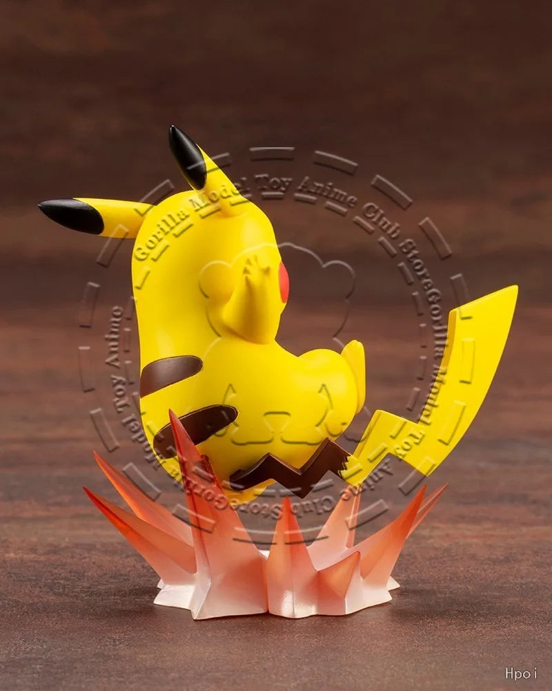 In Stock Original Genuine KOTOBUKIYA ARTFX J Pokémon Pikachu & Onix Statue 285mm Large Scale Figure Anime Collectible Model Gift