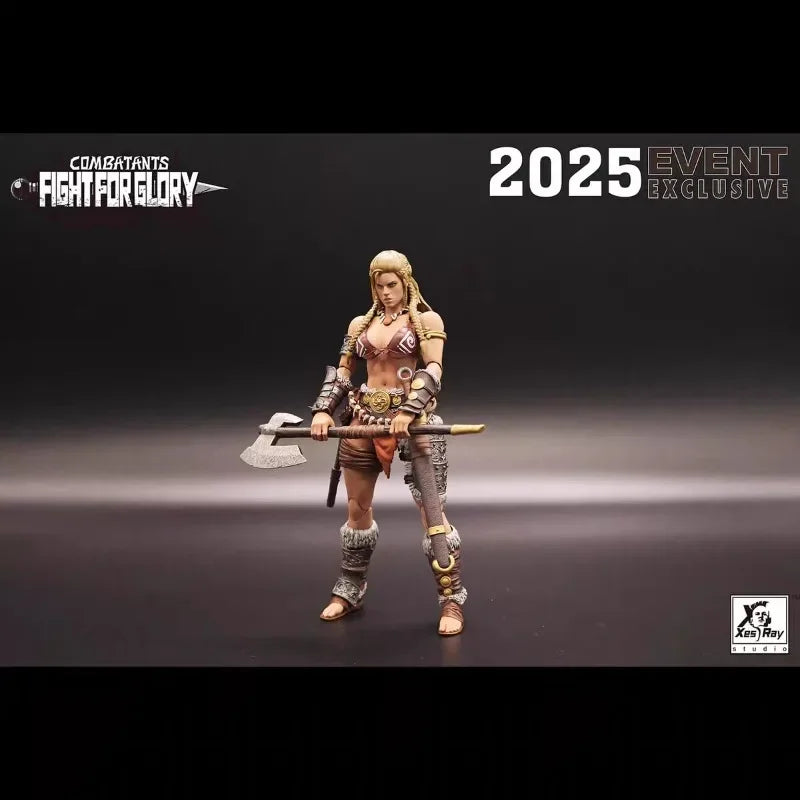 Pre-sale 1/12 XesRay Fight for Glory Action Figure Combatants 2025 Event Exclusive Gold Hildr Anime Model   Children Toys Gifts