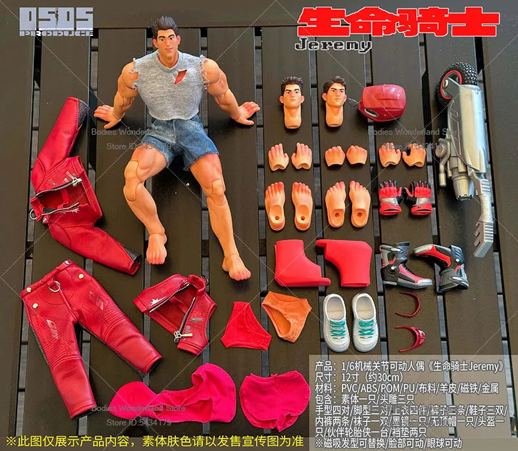 In Stock 1/6 Life Knight Jeremy 0505 Development Team Mechanical Joint Muscle Male Soldier 12'' Action Figure Doll Collection