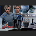 Original HOTTOYS 1/6 MMS302 Avengers 2 Pietro Django Maximoff Actionfigur Modellspielzeug 30CM Sammlerstück Ornament Geschenk