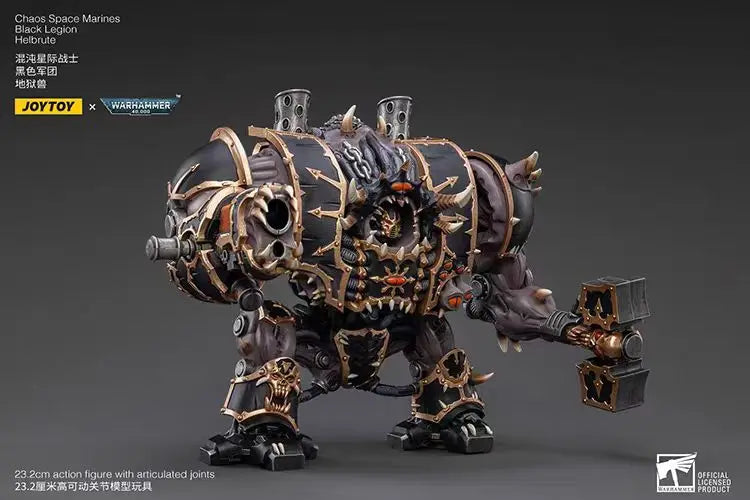 【JOYTOY】Warhammer 40K Chaos Space Marines Black Legion Höllenbrut 1/18 Actionfigur Spielzeug