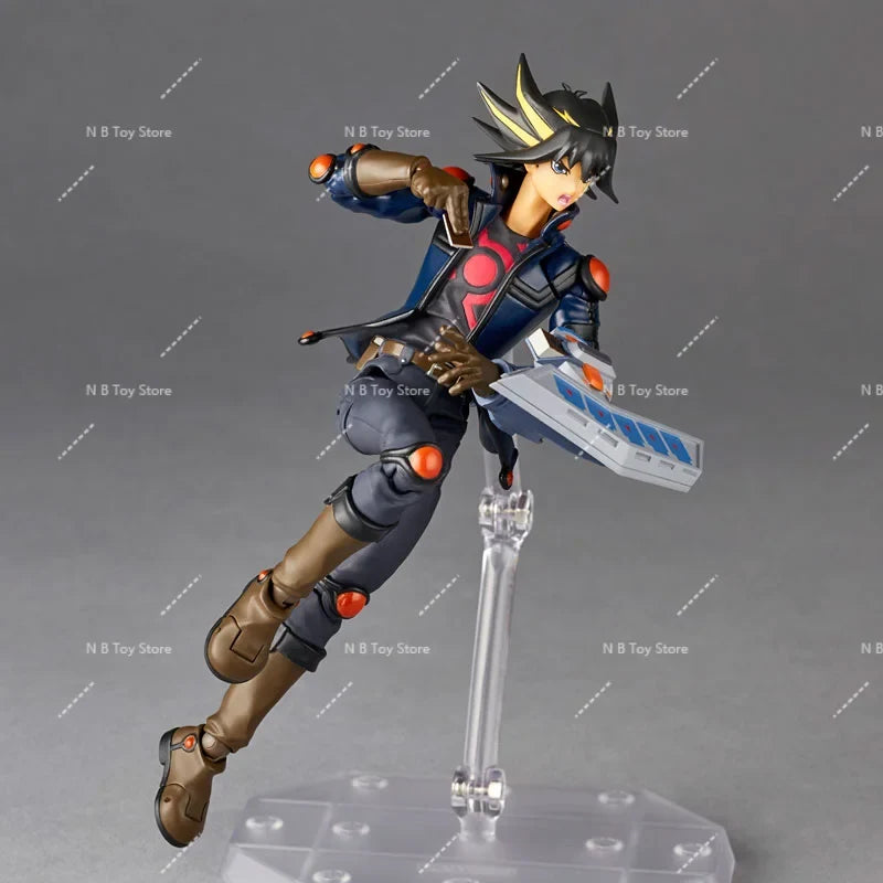 Figure of Kaiyodo Action Revoltech, Model of The Original Yusei Fudom, Gi Oh 5d, 100% in Stock