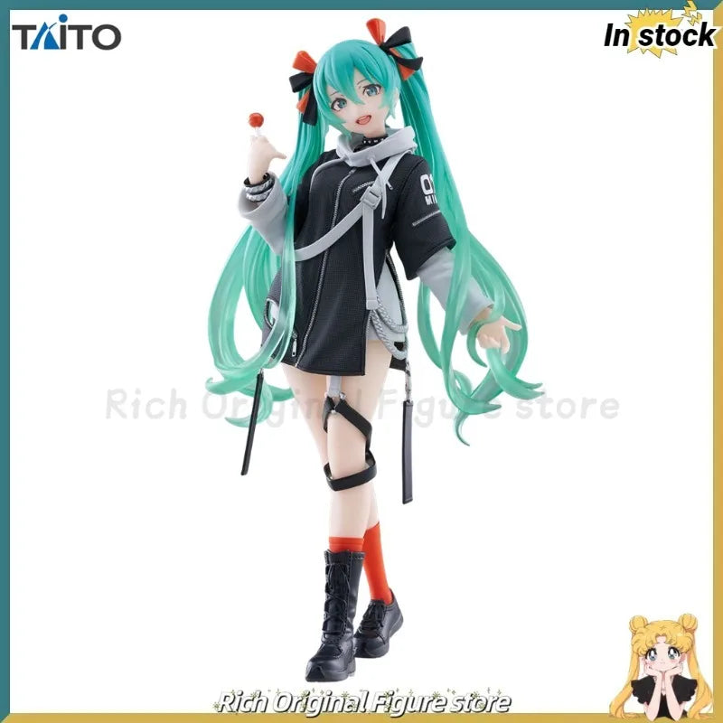 【In Stock】 Original TAiTO Fashion Figure Hatsune Miku - Punk-Anime Figure Model Toy