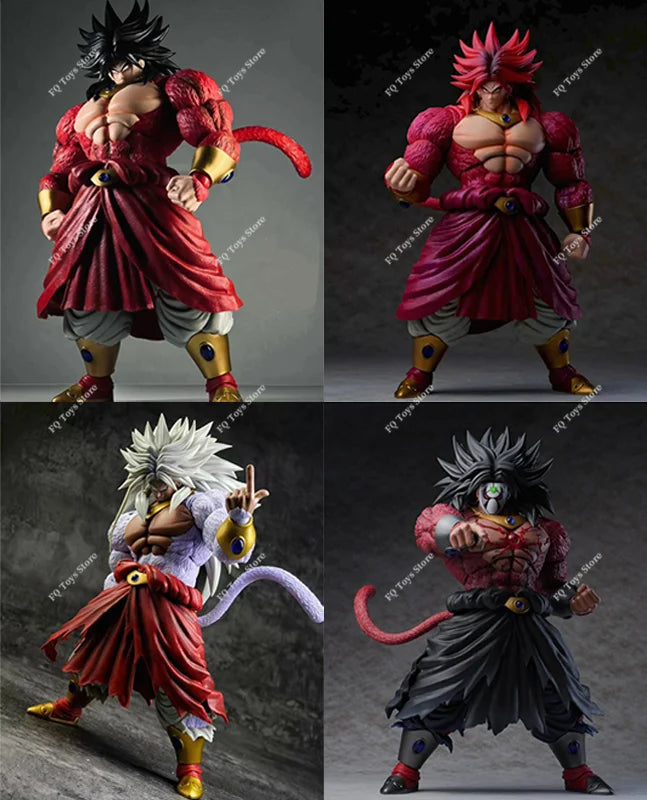 In Stock Mythos Anime Studio Broly Dragon Ball Super Saiyan 4 SSJ5 Broly Skorharty Animation Action Figure Toy Collection Gift