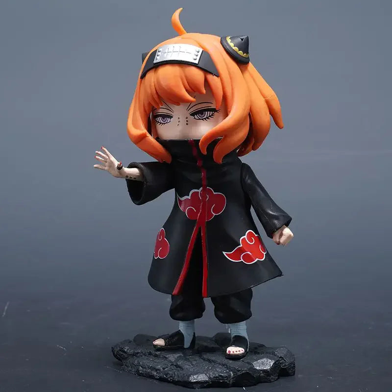 15cm Anime LF Jiraiya Figurine Naruto Action Figure Pain Uzumaki GK Jiraiya Figure Itachi Uchiha Sasuke Toys Anya Forger Statue