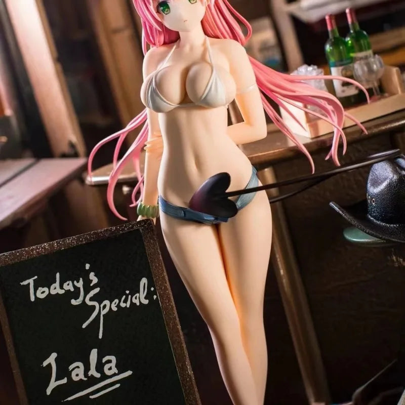 Anime beautiful girl out of the package Wang Nv swimsuit Lala hand-made secondary chassis model ornaments